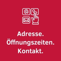Per Klick landet man bei Adresse, Öffnungszeiten, Kontakt